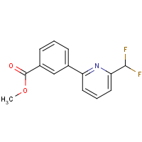 CAS: | PC520026 | Methyl 3-[6-(difluoromethyl)-2-pyridyl]benzoate
