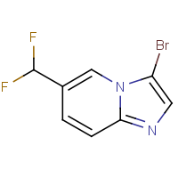 CAS:2090187-13-4 | PC520027 | 3-Bromo-6-(difluoromethyl)imidazo[1,2-a]pyridine