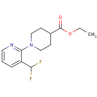 CAS: | PC520028 | Ethyl 1-[3-(difluoromEthyl)-2-pyridyl]piperidine-4-carboxylate