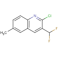 CAS: 2091775-84-5 | PC520040 | 2-Chloro-3-(difluoromethyl)-6-methylquinoline