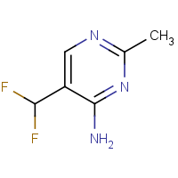 CAS:1785079-57-3 | PC520056 | 5-(Difluoromethyl)-2-methyl-pyrimidin-4-amine