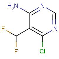 CAS:2092036-62-7 | PC520067 | 6-Chloro-5-(difluoromethyl)pyrimidin-4-amine