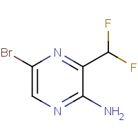 CAS:2092522-38-6 | PC520068 | 5-Bromo-3-(difluoromethyl)pyrazin-2-amine
