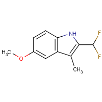 CAS:2149590-55-4 | PC520071 | 2-(Difluoromethyl)-5-methoxy-3-methyl-1H-indole