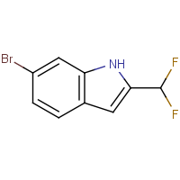 CAS:1780771-02-9 | PC520072 | 6-Bromo-2-(difluoromethyl)-1H-indole