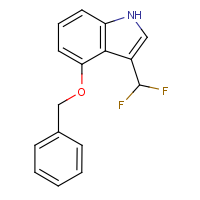 CAS:2149598-47-8 | PC520074 | 4-benzyloxy-3-(difluoromethyl)-1H-indole