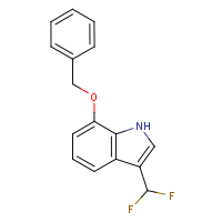 CAS:2149590-56-5 | PC520080 | 7-benzyloxy-3-(difluoromethyl)-1H-indole