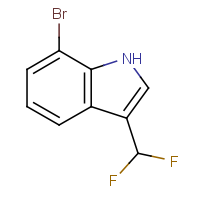 CAS:1780756-10-6 | PC520086 | 7-Bromo-3-(difluoromethyl)-1H-indole