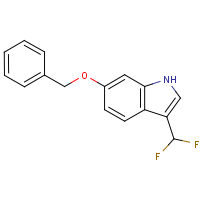 CAS:2149598-55-8 | PC520088 | 6-benzyloxy-3-(difluoromethyl)-1H-indole