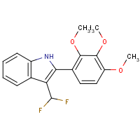 CAS:2149597-56-6 | PC520098 | 3-(Difluoromethyl)-2-(2,3,4-trimethoxyphenyl)-1H-indole