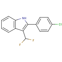 CAS: | PC520101 | 2-(4-Chlorophenyl)-3-(difluoromethyl)-1H-indole
