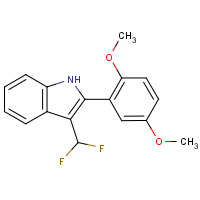CAS:2149597-66-8 | PC520102 | 3-(Difluoromethyl)-2-(2,5-dimethoxyphenyl)-1H-indole
