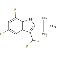 CAS: | PC520103 | 2-tert-Butyl-3-(difluoromethyl)-5,7-difluoro-1H-indole