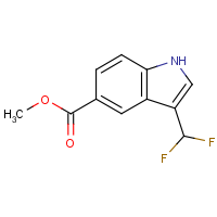 CAS:2112530-38-6 | PC520104 | Methyl 3-(difluoromethyl)-1H-indole-5-carboxylate