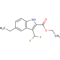 CAS: | PC520108 | Ethyl 3-(difluoromEthyl)-5-Ethyl-1H-indole-2-carboxylate