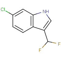 CAS: | PC520111 | 6-Chloro-3-(difluoromethyl)-1H-indole