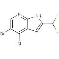 CAS:2092583-50-9 | PC520120 | 5-Bromo-4-chloro-2-(difluoromethyl)-1H-pyrrolo[2,3-b]pyridine