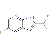 CAS: | PC520121 | 2-(Difluoromethyl)-5-fluoro-1H-pyrrolo[2,3-b]pyridine