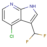 CAS:2092851-08-4 | PC520124 | 4-Chloro-3-(difluoromethyl)-1H-pyrrolo[2,3-b]pyridine