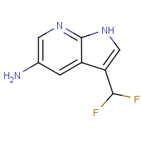 CAS:2091580-68-4 | PC520126 | 3-(Difluoromethyl)-1H-pyrrolo[2,3-b]pyridin-5-amine