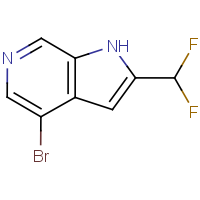 CAS: 2091580-71-9 | PC520130 | 4-Bromo-2-(difluoromethyl)-1H-pyrrolo[2,3-c]pyridine