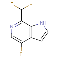 CAS:  | PC520136 | 7-(Difluoromethyl)-4-fluoro-1H-pyrrolo[2,3-c]pyridine