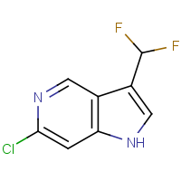 CAS: 2092583-62-3 | PC520137 | 6-Chloro-3-(difluoromethyl)-1H-pyrrolo[3,2-c]pyridine