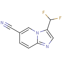 CAS: | PC520151 | 3-(Difluoromethyl)imidazo[1,2-a]pyridine-6-carbonitrile