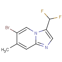 CAS:2092048-68-3 | PC520152 | 6-Bromo-3-(difluoromethyl)-7-methyl-imidazo[1,2-a]pyridine