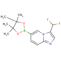 CAS: | PC520154 | 3-(Difluoromethyl)-6-(4,4,5,5-tetramethyl-1,3,2-dioxaborolan-2-yl)imidazo[1,2-a]pyridine
