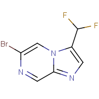CAS: 2092627-80-8 | PC520166 | 6-Bromo-3-(difluoromethyl)imidazo[1,2-a]pyrazine