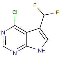 CAS: 2090261-97-3 | PC520168 | 4-Chloro-5-(difluoromethyl)-7H-pyrrolo[2,3-d]pyrimidine