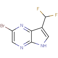 CAS: 2092061-78-2 | PC520169 | 2-Bromo-7-(difluoromethyl)-5H-pyrrolo[2,3-b]pyrazine