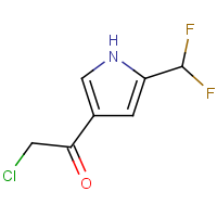 CAS:2091118-89-5 | PC520174 | 2-Chloro-1-[5-(difluoromethyl)-1H-pyrrol-3-yl]ethanone