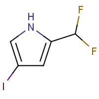 CAS: 2091786-73-9 | PC520176 | 2-(Difluoromethyl)-4-iodo-1H-pyrrole