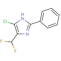 CAS: | PC520181 | 5-Chloro-4-(difluoromethyl)-2-phenyl-1H-imidazole