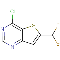 CAS: 2092627-98-8 | PC520189 | 4-Chloro-6-(difluoromethyl)thieno[3,2-d]pyrimidine