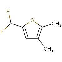 CAS: | PC520191 | 5-(Difluoromethyl)-2,3-dimethyl-thiophene