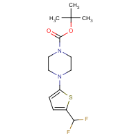 CAS: | PC520192 | tert-Butyl 4-[5-(difluoromethyl)-2-thienyl]piperazine-1-carboxylate
