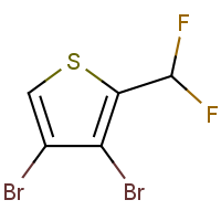 CAS: | PC520199 | 3,4-Dibromo-2-(difluoromethyl)thiophene