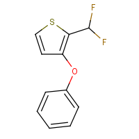 CAS:2149598-79-6 | PC520200 | 2-(Difluoromethyl)-3-phenoxy-thiophene