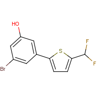 CAS: | PC520203 | 3-Bromo-5-[5-(difluoromethyl)-2-thienyl]phenol