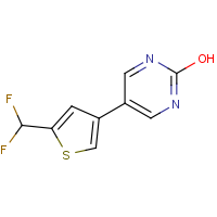 CAS: | PC520219 | 5-[5-(Difluoromethyl)-3-thienyl]pyrimidin-2-ol