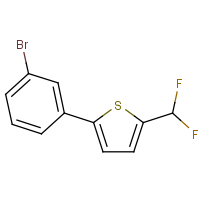 CAS: | PC520221 | 2-(3-Bromophenyl)-5-(difluoromethyl)thiophene