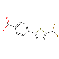 CAS: | PC520222 | 4-[5-(Difluoromethyl)-2-thienyl]benzoic acid