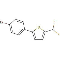 CAS: | PC520225 | 2-(4-Bromophenyl)-5-(difluoromethyl)thiophene