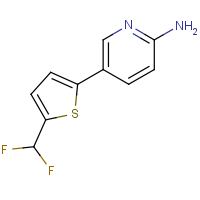 CAS:2090989-65-2 | PC520226 | 5-[5-(Difluoromethyl)-2-thienyl]pyridin-2-amine