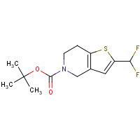 CAS: | PC520232 | tert-Butyl 2-(difluoromethyl)-6,7-dihydro-4H-thieno[3,2-c]pyridine-5-carboxylate