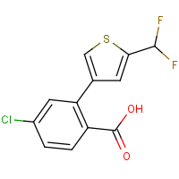 CAS: | PC520239 | 4-Chloro-2-[5-(difluoromethyl)-3-thienyl]benzoic acid