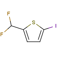 CAS:2092628-46-9 | PC520242 | 2-(Difluoromethyl)-5-iodo-thiophene